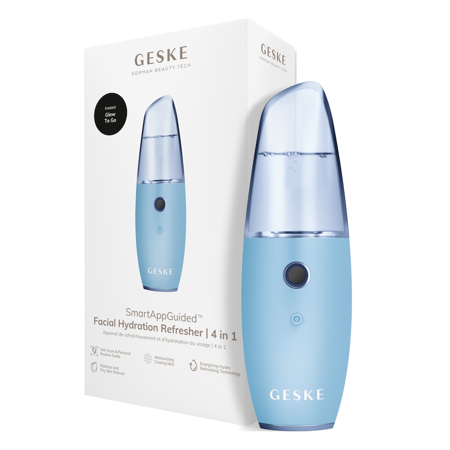 GESKE SmartAppGuided Facial Hydration Refresher | 4 in 1 Aquamarine