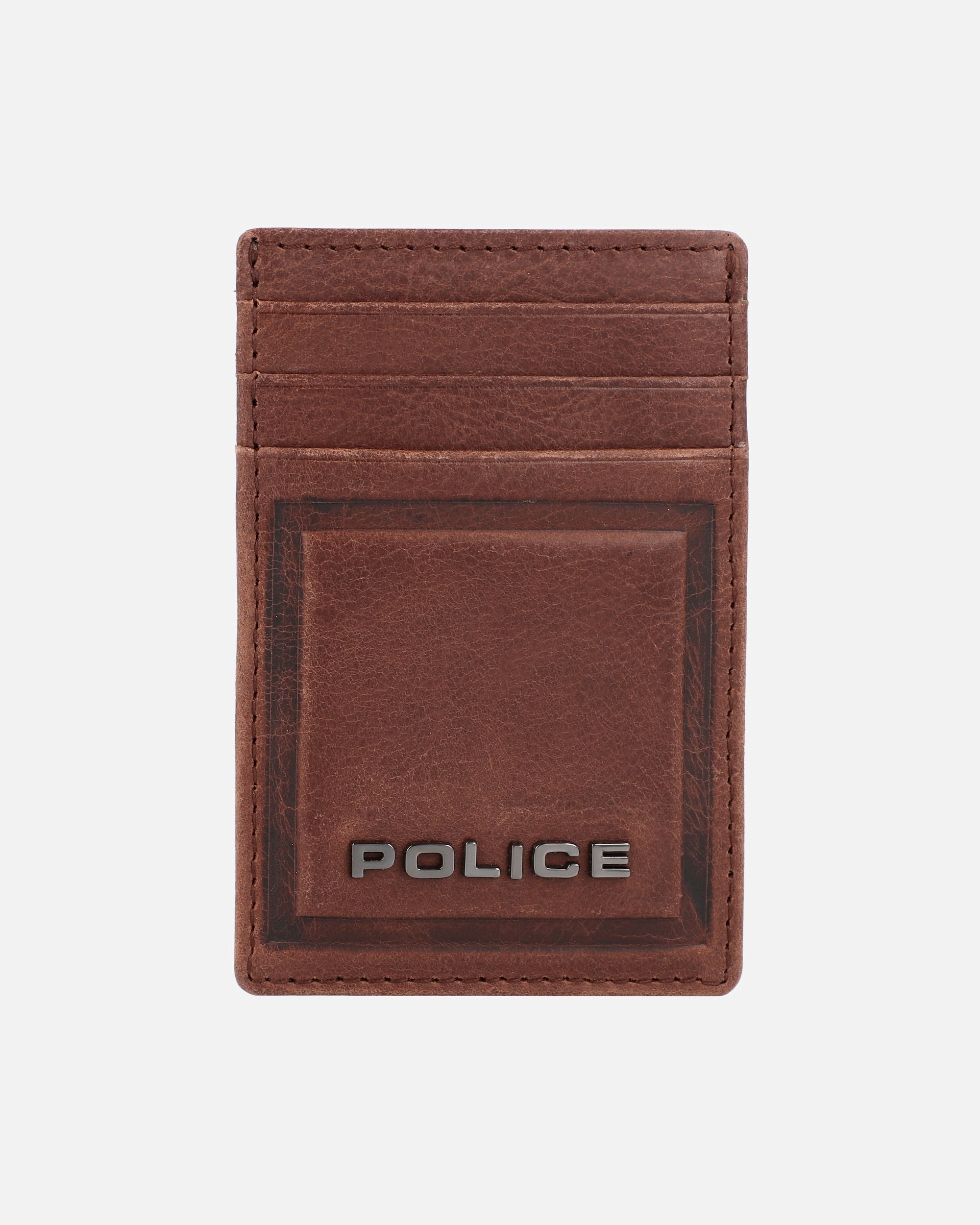 Etui für Männlich Police Kreditkartenetui brown