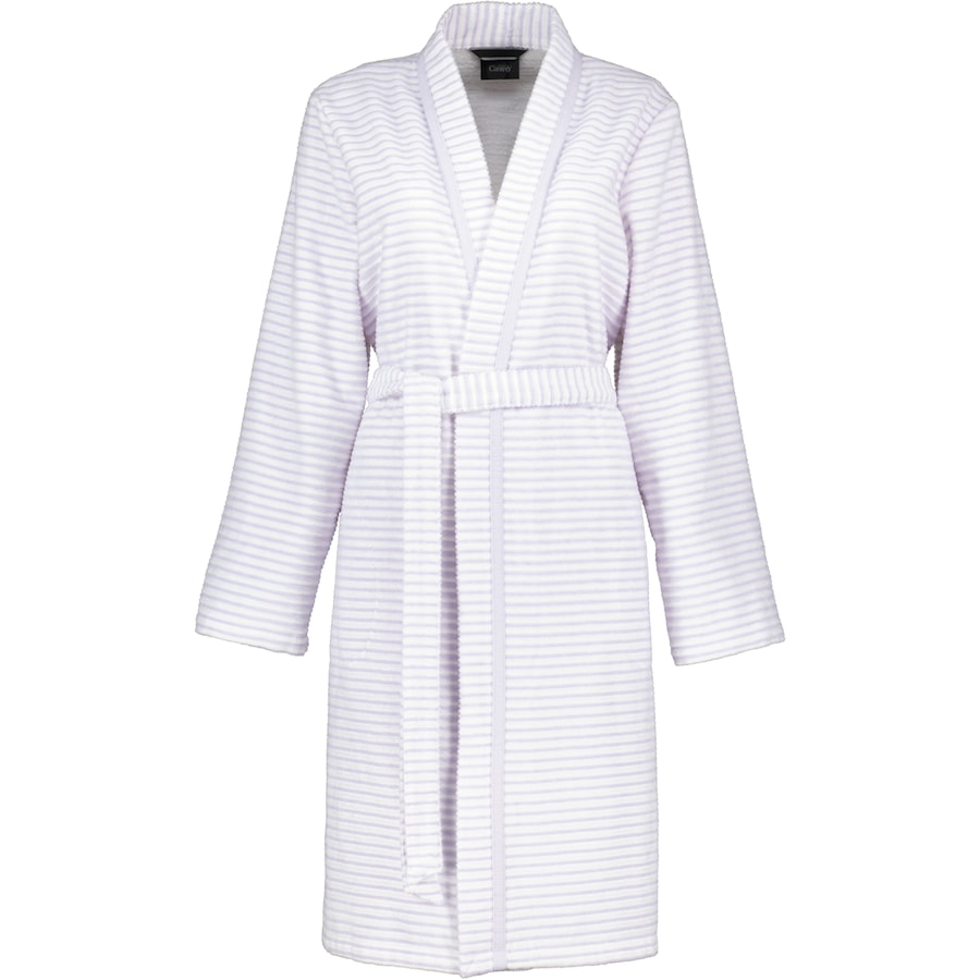 Cawö Bademäntel Damen Kimono Struktur 1214 flieder - 86 M