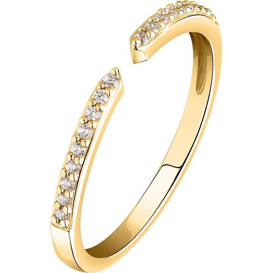 CHRIST Damenring 375er Gelbgold 48 Damen