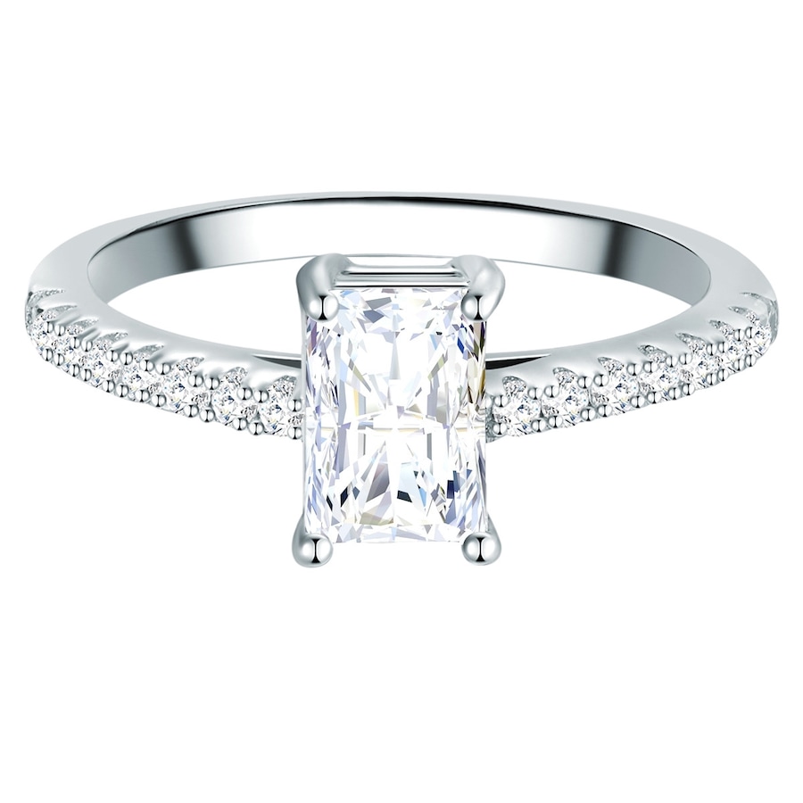 Trilani Ring aus Sterling Silber in silber mit Zirkonia 52 Damen