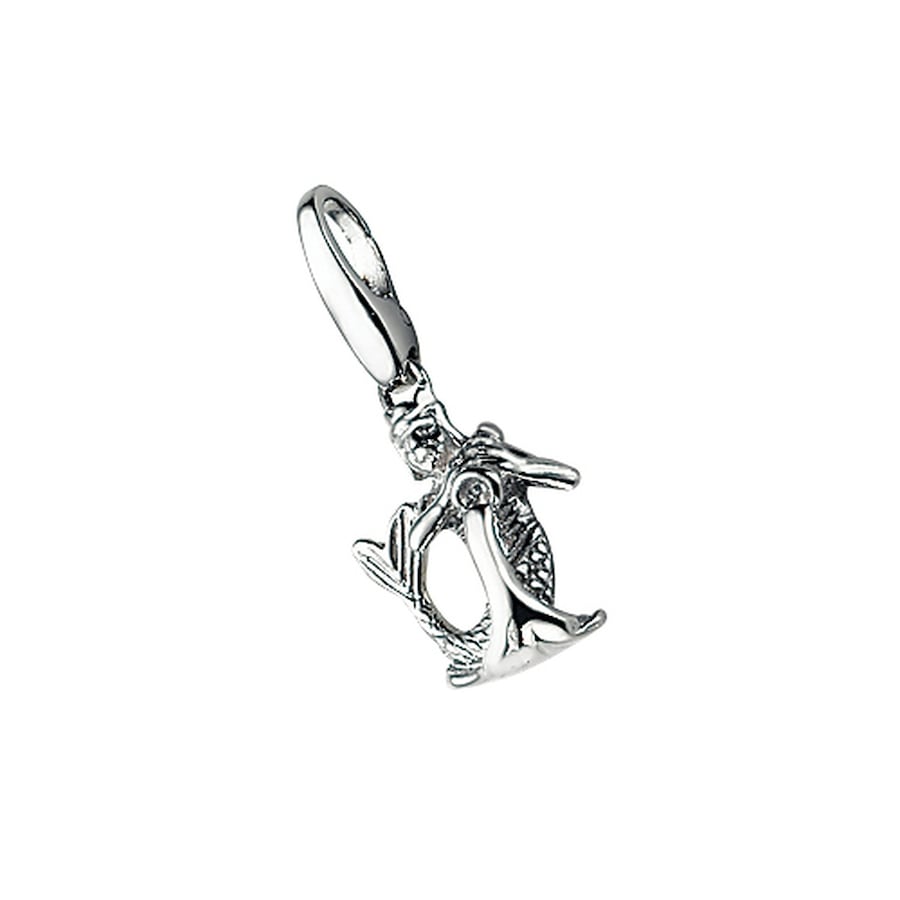 Giorgio Martello Milano Charm Sternzeichen Wassermann, Silber 925 Onesize Damen