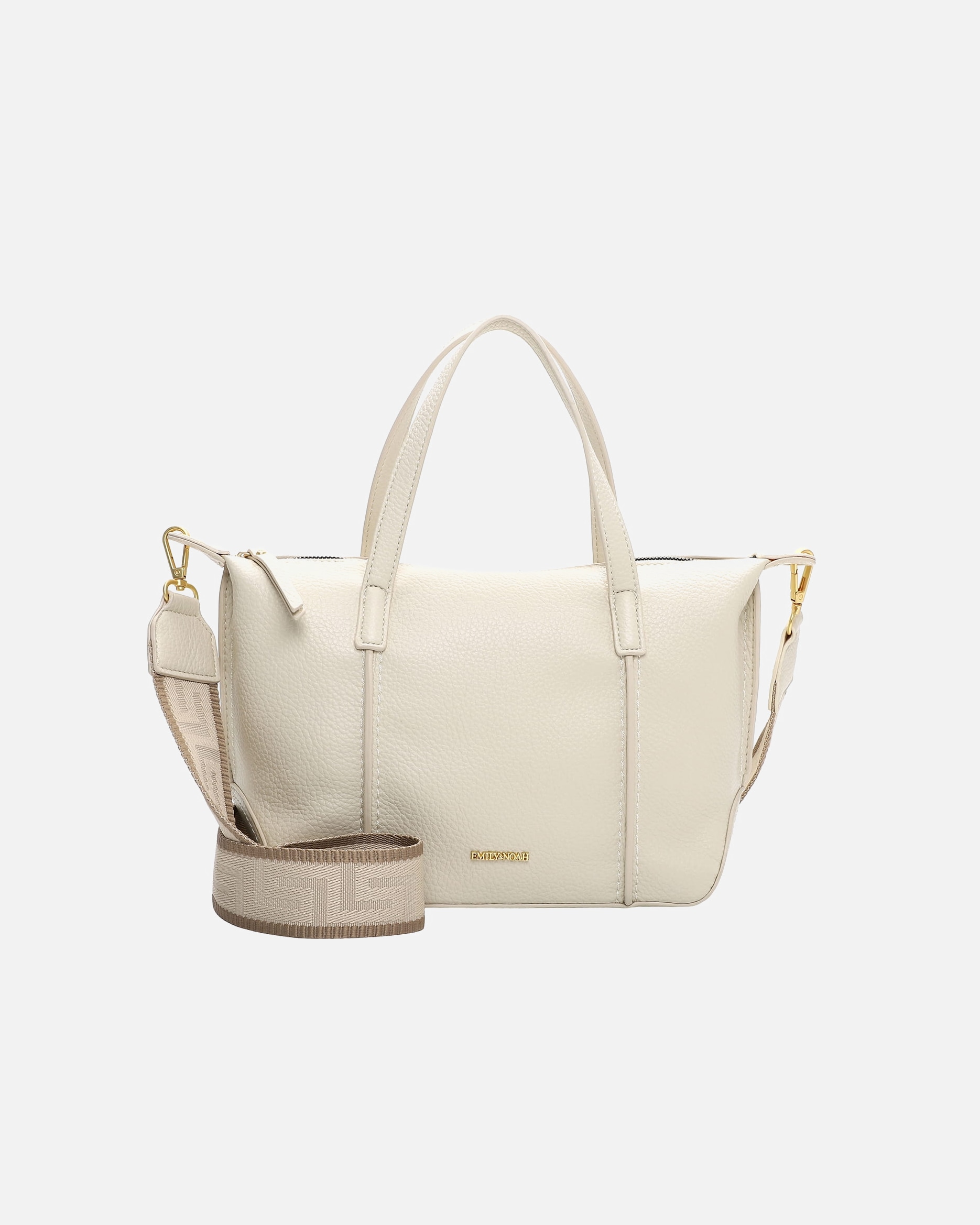 Clutch für Weiblich EMILY & NOAH Shopper E&N Julie Beige