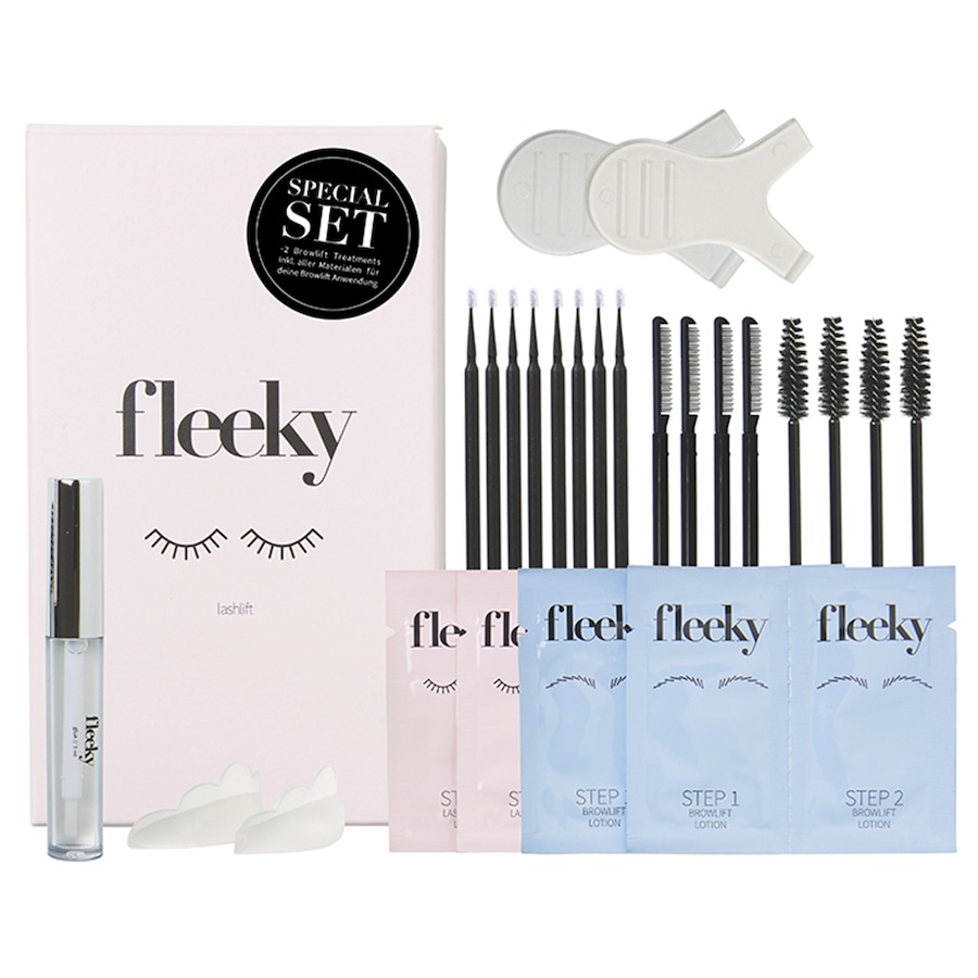 Fleeky Lashlift & Browlift Kit - Augenbrauen- Wimpernlaminierung Set