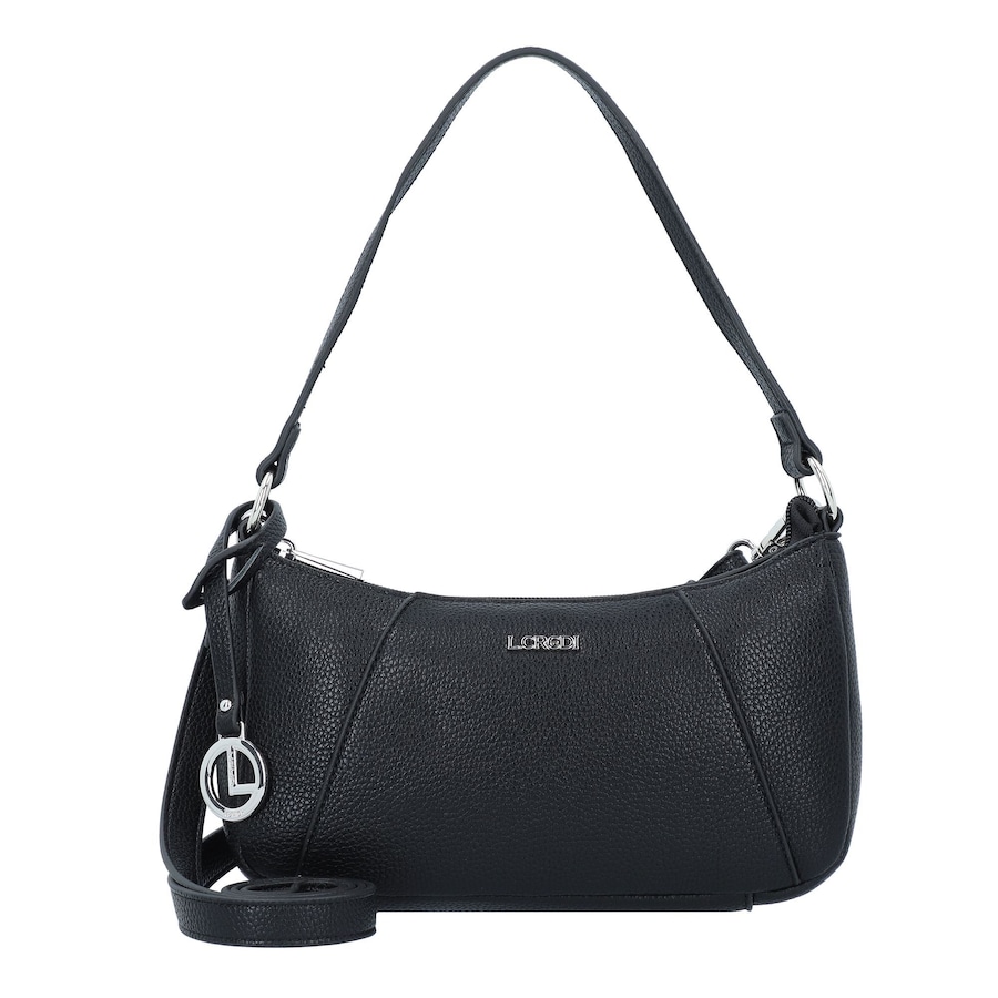 L.CREDI Michaela Schultertasche schwarz Schwarz Damen