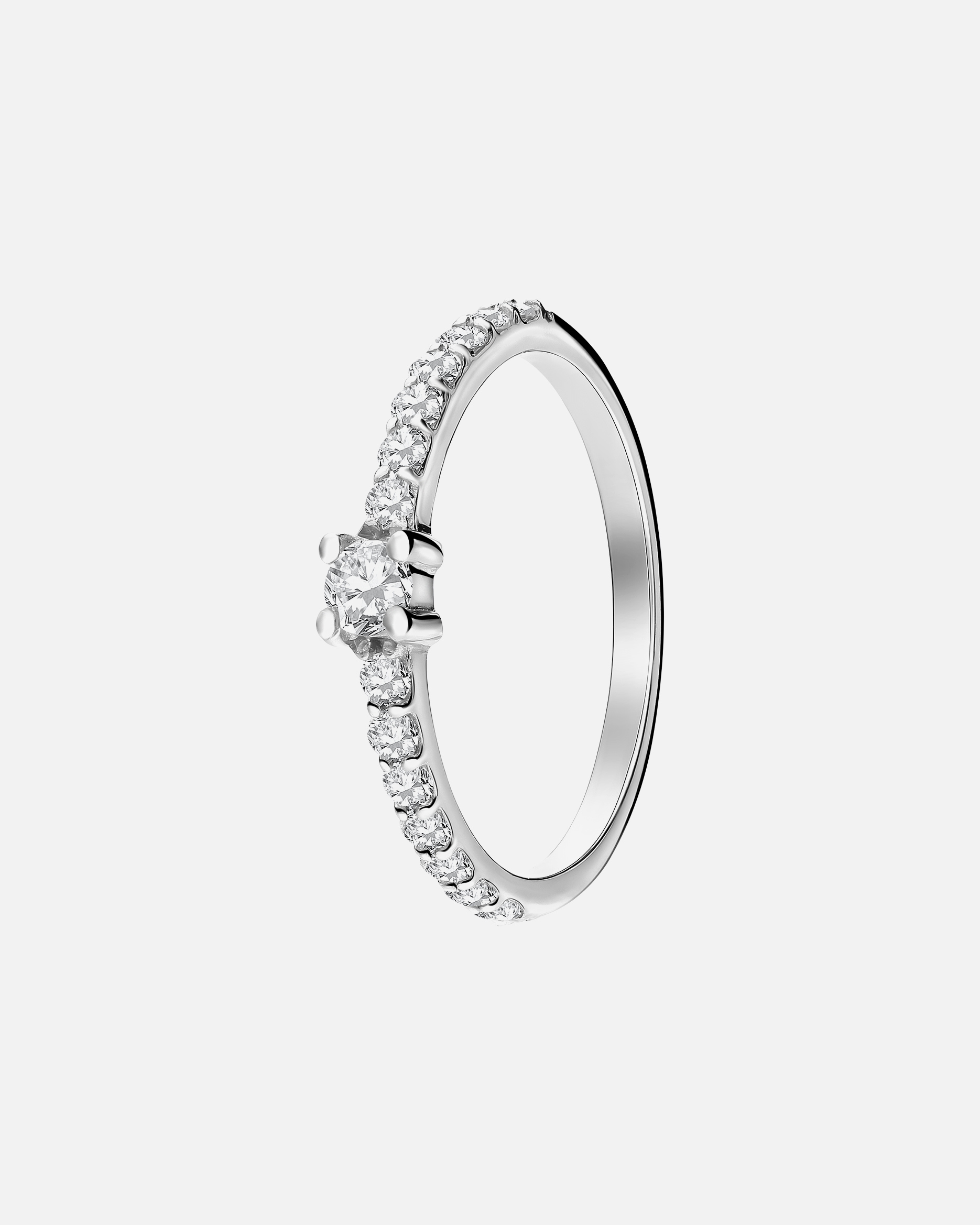 Ring für Weiblich Lucardi Ring 925 Silber Silber - 60mm