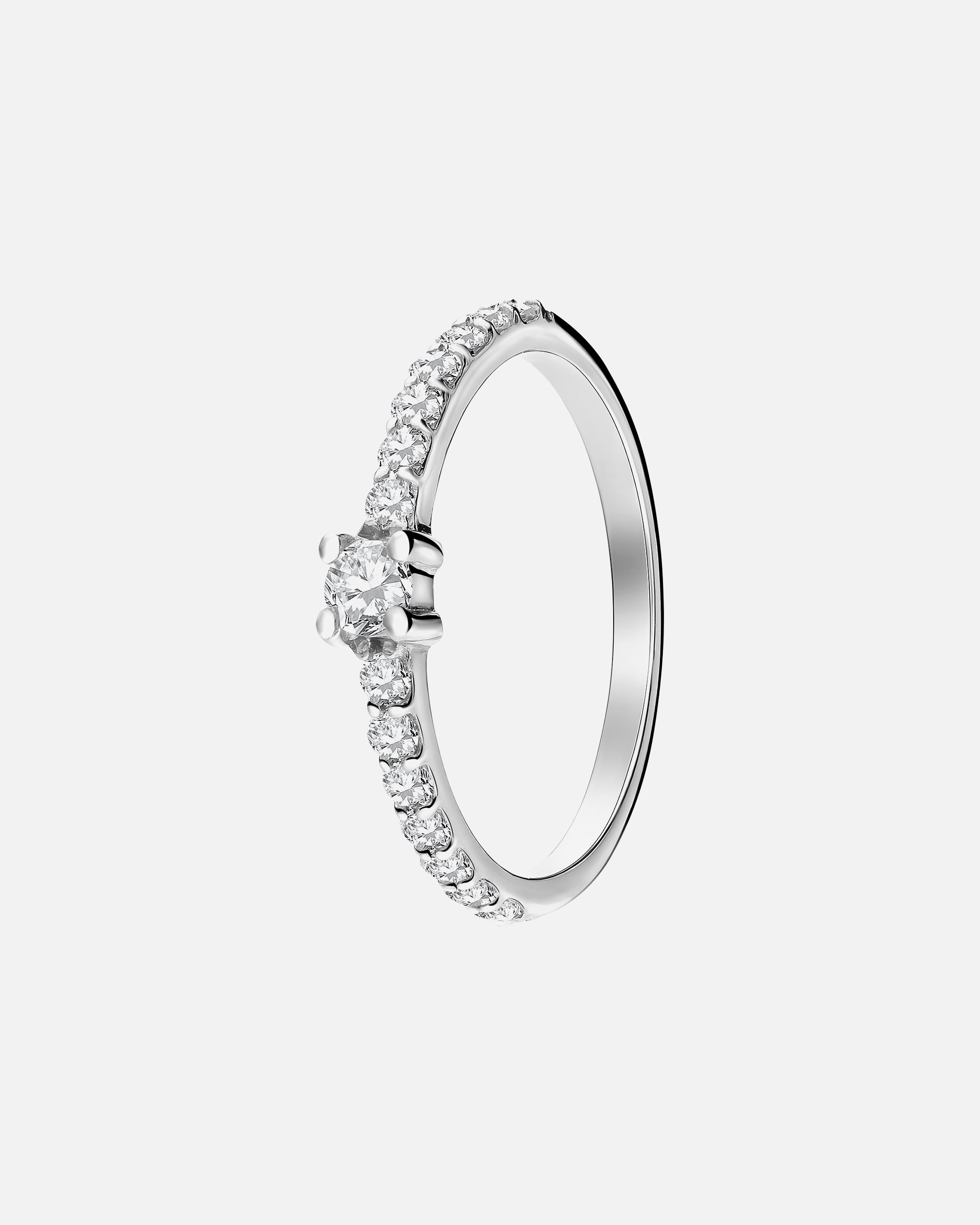 Ring für Weiblich Lucardi Ring 925 Silber Silber - 58mm