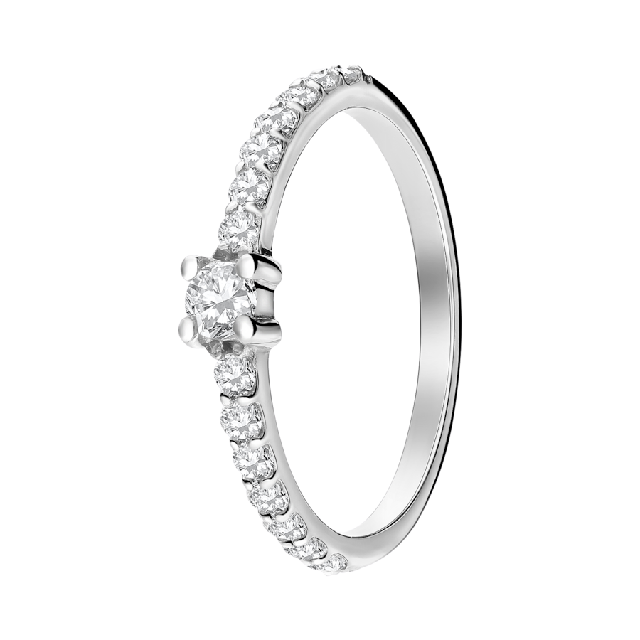 Lucardi Ring 925 Silber - 52mm Damen
