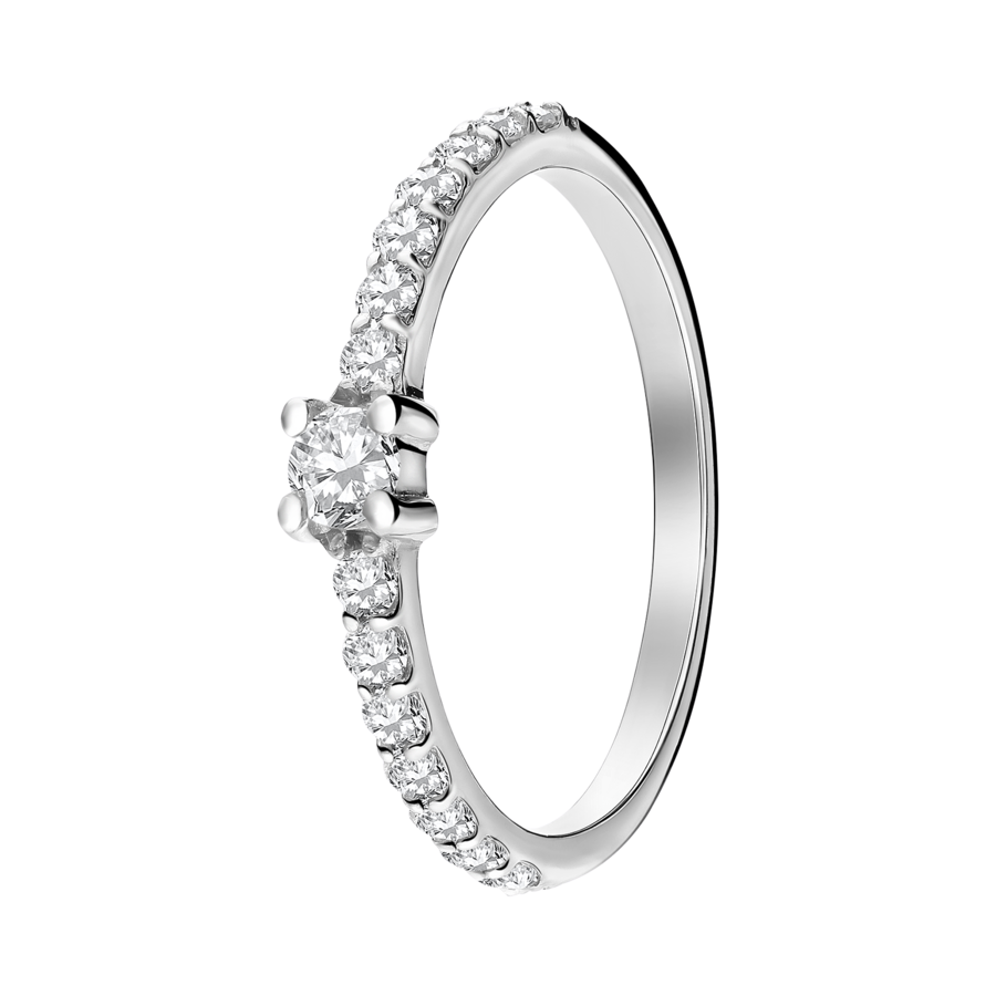 Lucardi Ring 925 Silber - 53mm Damen