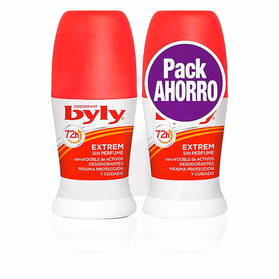 Byly EXTREM 72H DEODORANT ROLL-ON SET 50 ml unisex
