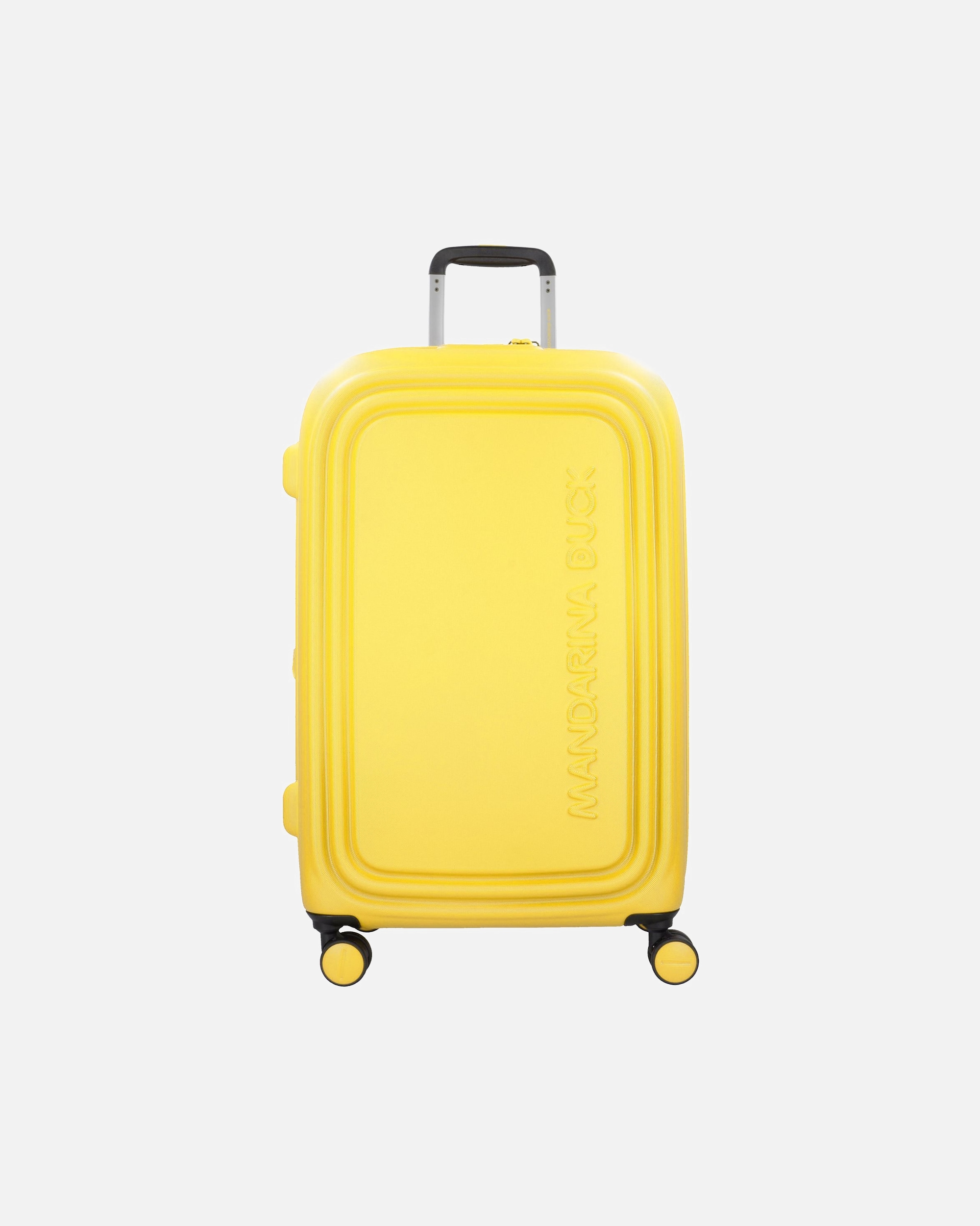 Trolley für Männlich Mandarina Duck Logoduck 4-Rollen Trolley 69 cm duck yellow