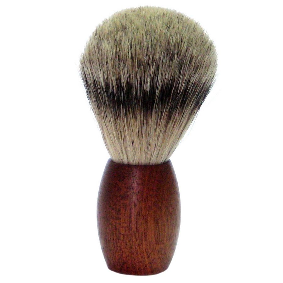 Golddachs Rasierpinsel Zedernholz mit Zupfhaar Herren