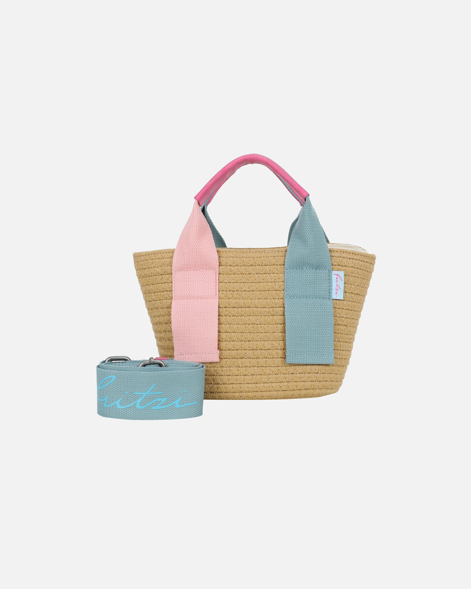 Umhängetasche für Weiblich Fritzi aus Preußen Schultertasche Happy Summer Cross mit bequemem Webbing-Gurt braun