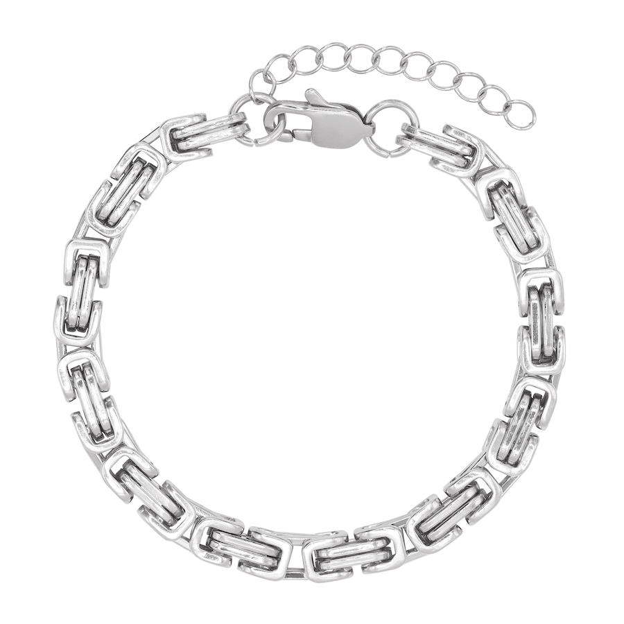 Heideman Armband Dylan Silberfarben Herren