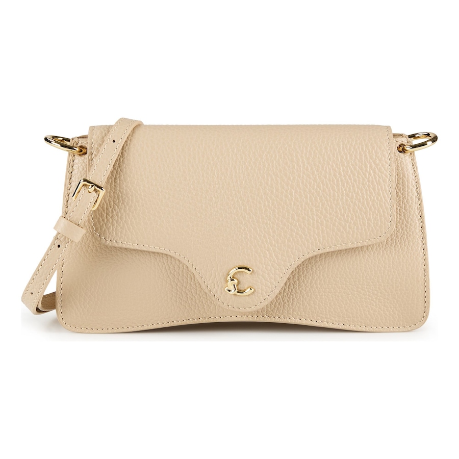 Coccinelle C-Me Umhängetasche sandshell Weiss Damen