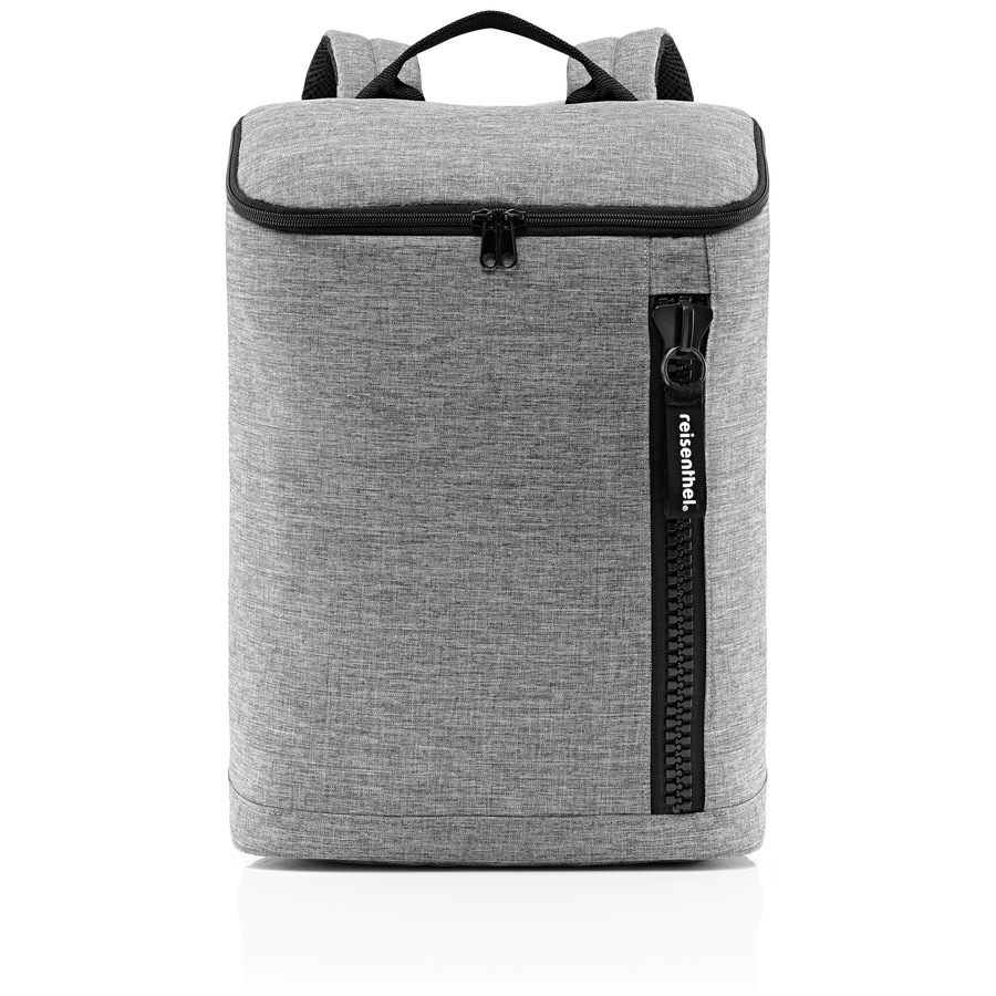 Reisenthel Overnighter Rucksack 41 cm Laptopfach Twist Silver Grau Herren