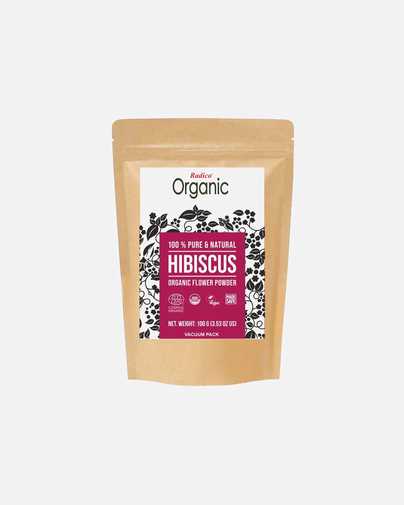 Haarkur für Unisex Radico Pflegekräuter - Hibiscus 100 g