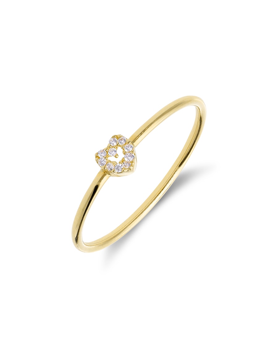 Lucardi Ring 585 Gold 60mm Damen