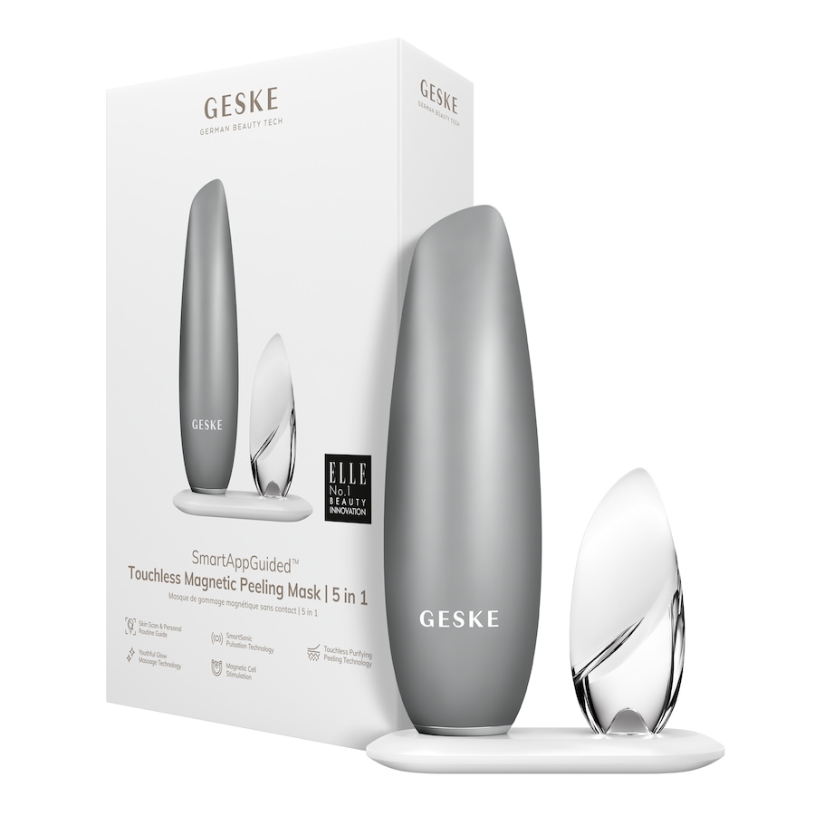 Geske SmartAppGuided Touchless Magnetic Peeling Mask | 5 in 1 White