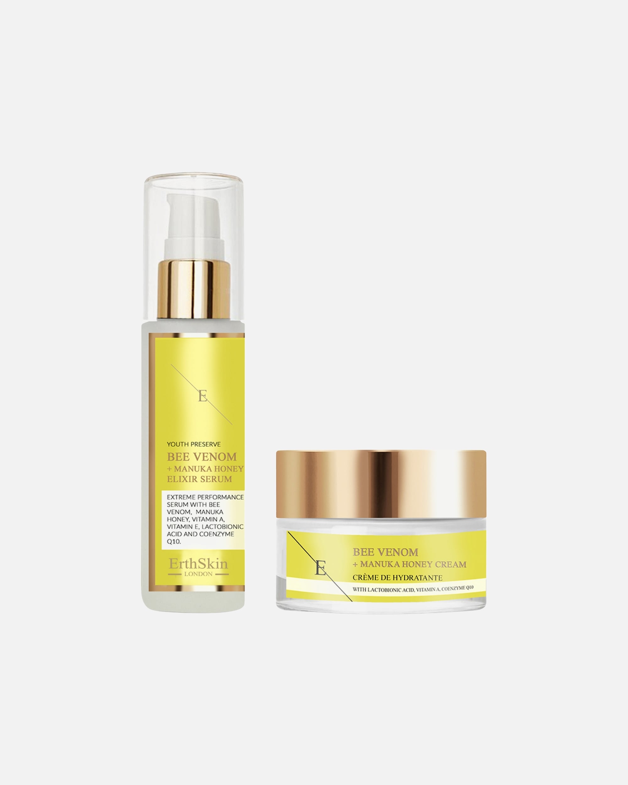 Gesichtspflegeset für Weiblich ErthSkin London Bienen-Leucht-Duo-Set 1 Stück Stück