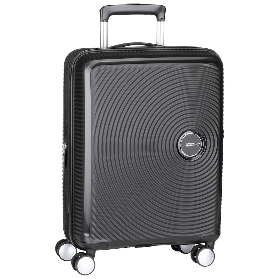 American Tourister Handgepäck SoundBox Spinner 55 EXP Bass Black Schwarz