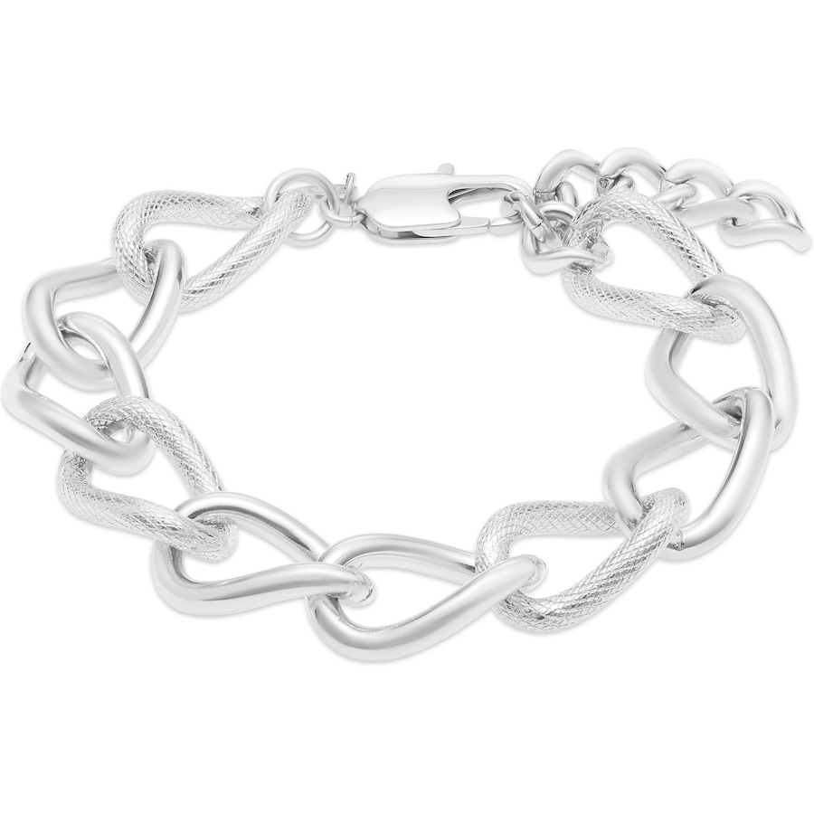 FAVS Kette Edelstahl silber Damen