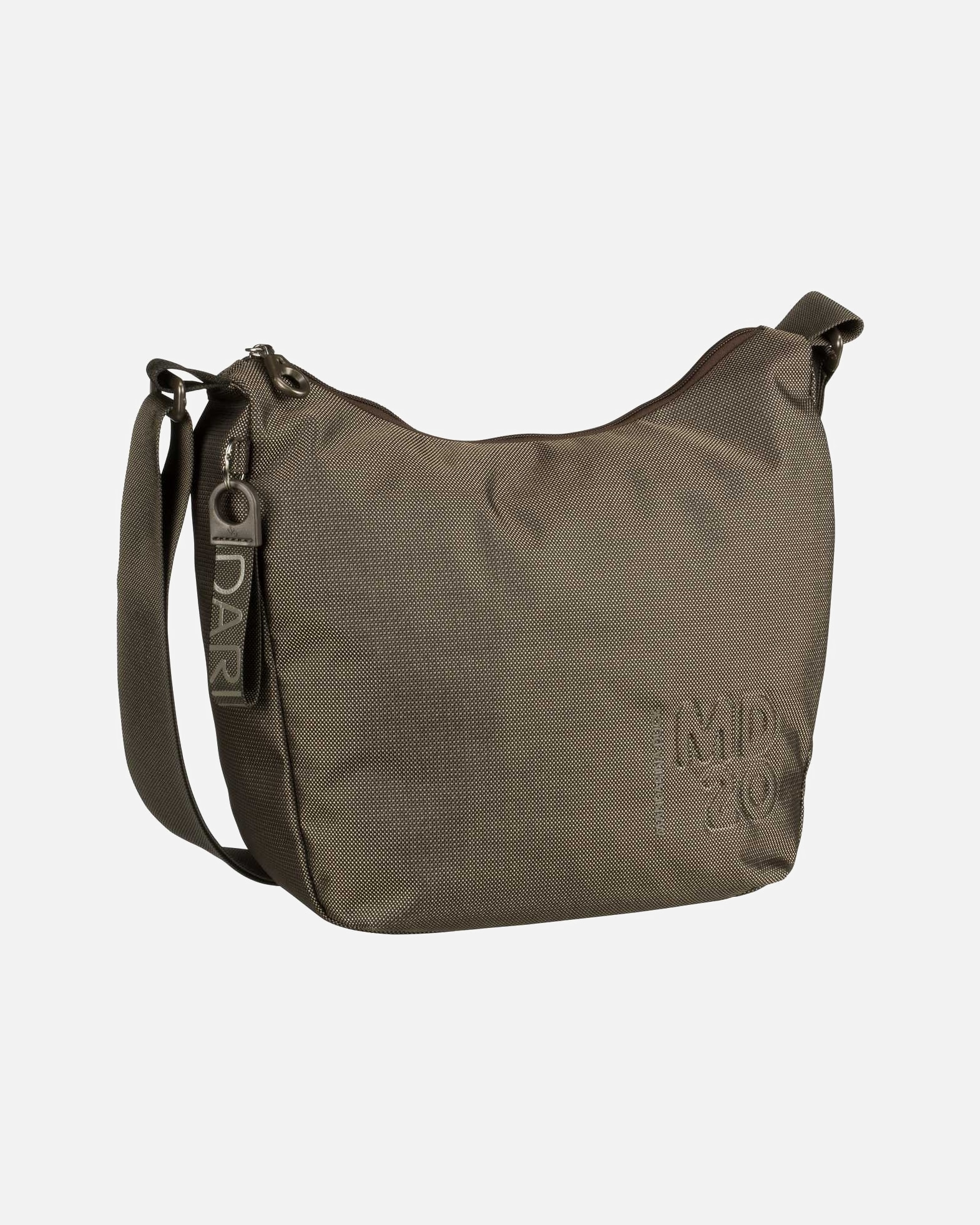 Umhängetasche für Weiblich Mandarina Duck Beuteltasche MD20 Hobo QMTV1 Pirite