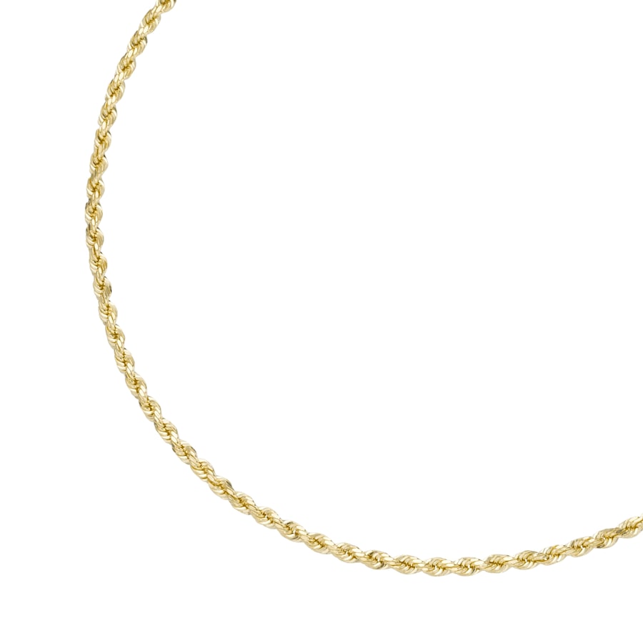 Luigi Merano Kette Kordelkette, Gold 585 45 cm Damen