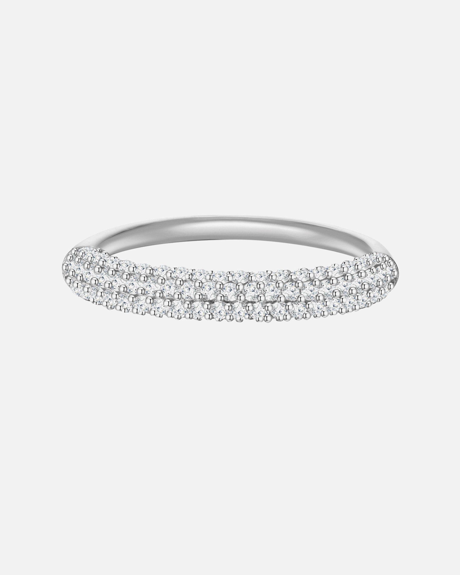 Ring für Weiblich Glanzstücke München Ring Sterling Silber Zirkonia in Silber 48