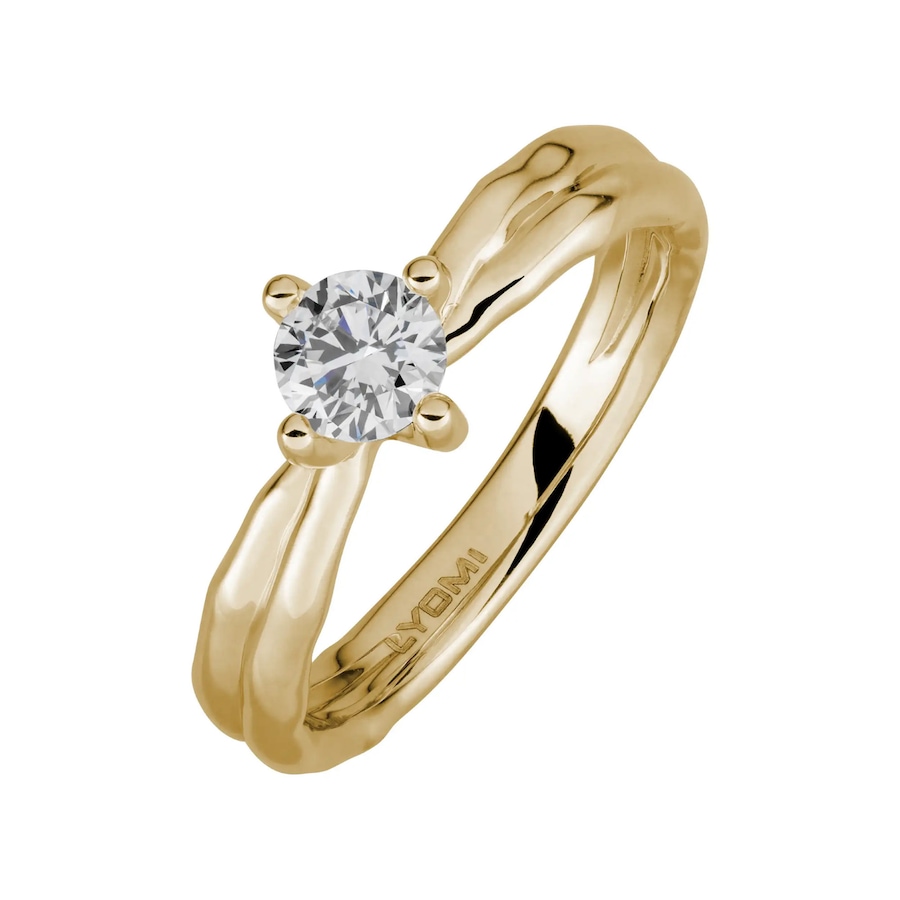 Lyomi Ring 585/- Gold Diamant Lab Grown weiß 0,50ct. 056 (17,8) Damen