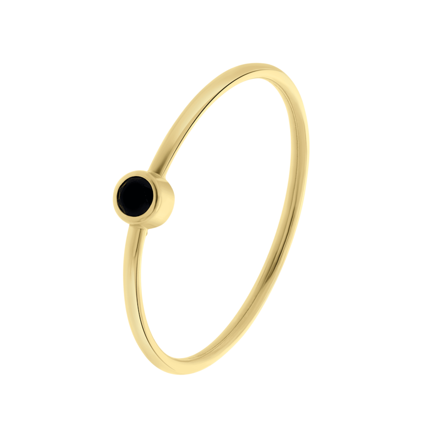 Lucardi Ringe 585 Gold - 52mm Herren