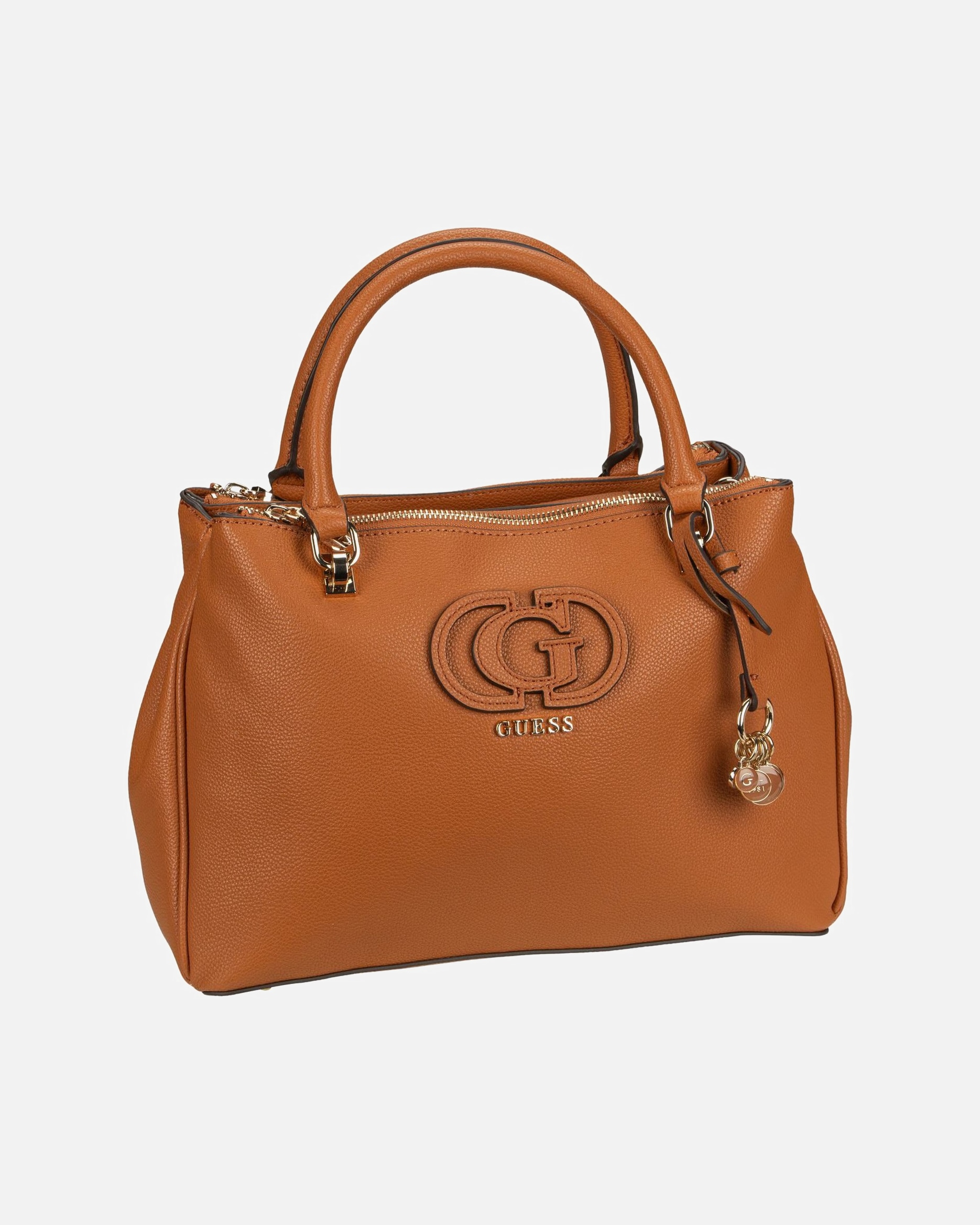 Handtasche für Weiblich Guess Handtasche Calebra Status SAT Cognac