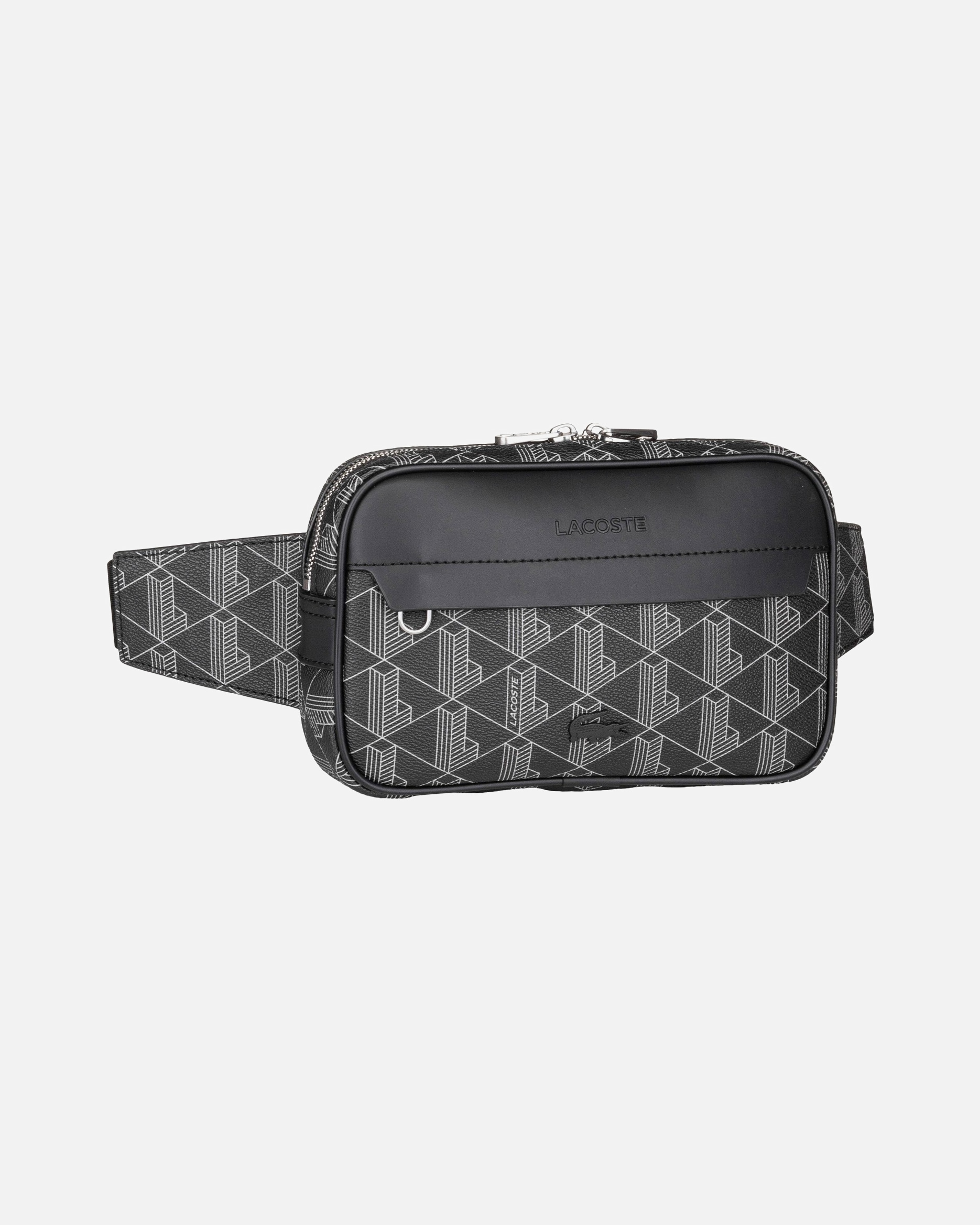 Rucksack für Männlich Lacoste Rucksack The Blend Banana NH4004LX Monogram Noir Gris