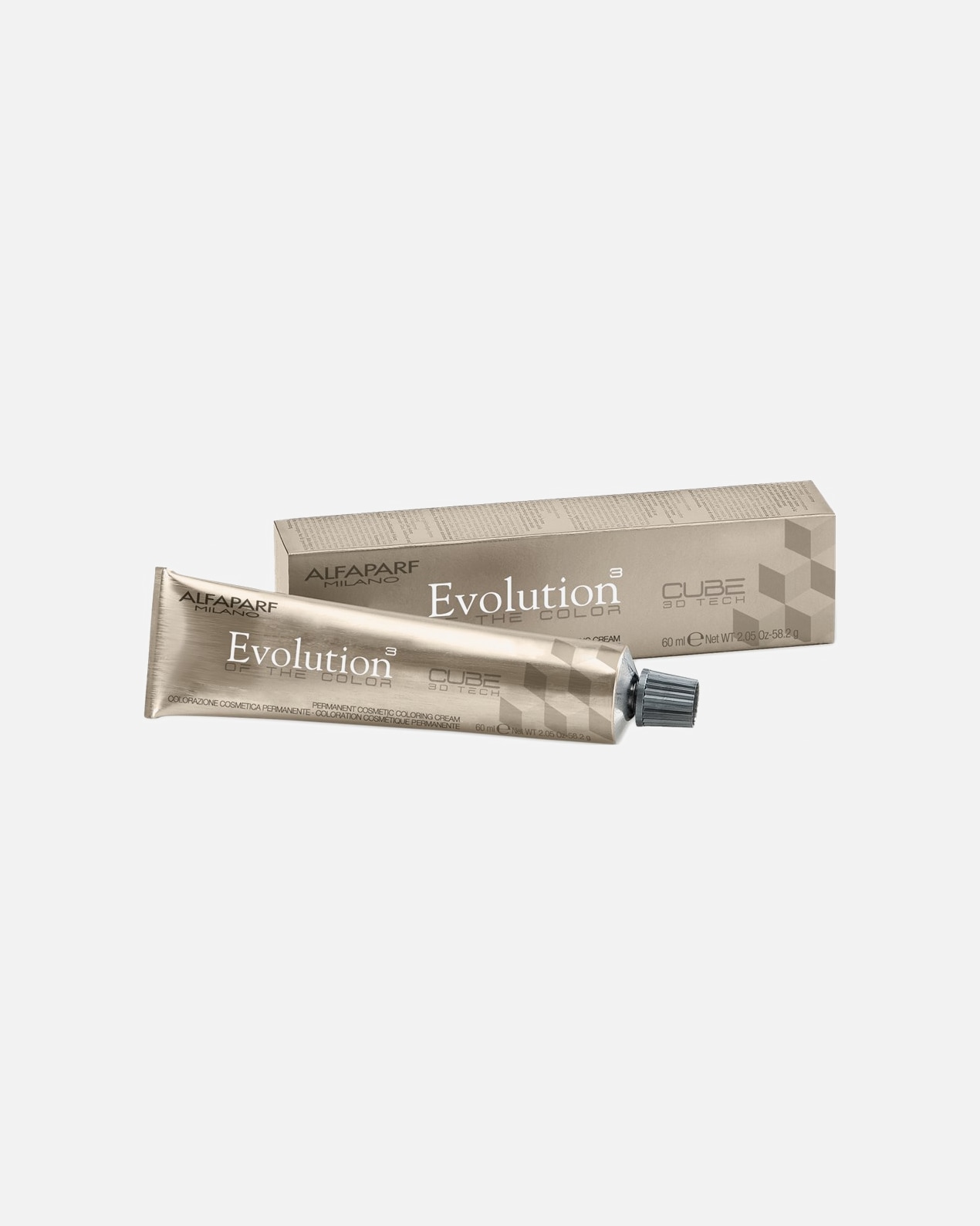 Haarfarbe für Unisex ALFAPARF MILANO Nacre' 6.01 Dunkelblond Perlmutt Asch