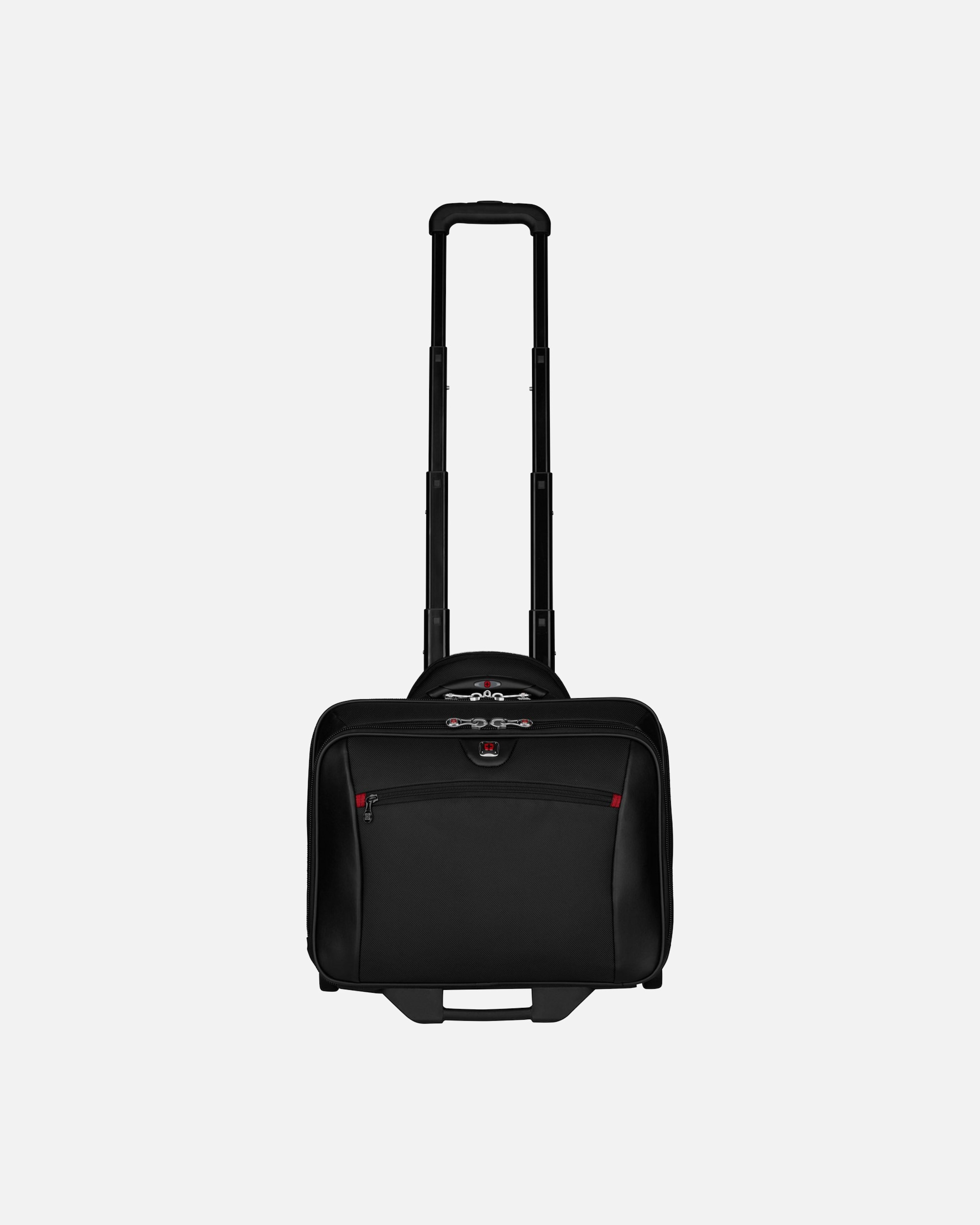 Koffer für Männlich Wenger Potomac 2 Rollen Businesstrolley 42 cm Laptopfach black