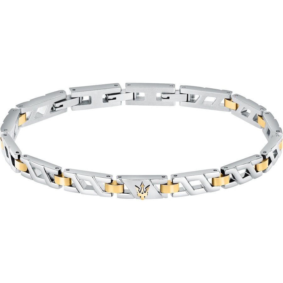 Maserati Armband Edelstahl gelbgold, silber Herren