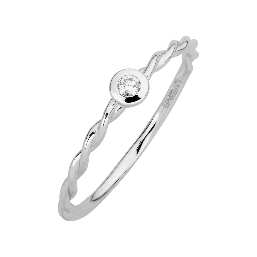 Lyomi Ring 585/- Gold Diamant Lab Grown weiß 0,04ct. 060 (19,1) Damen