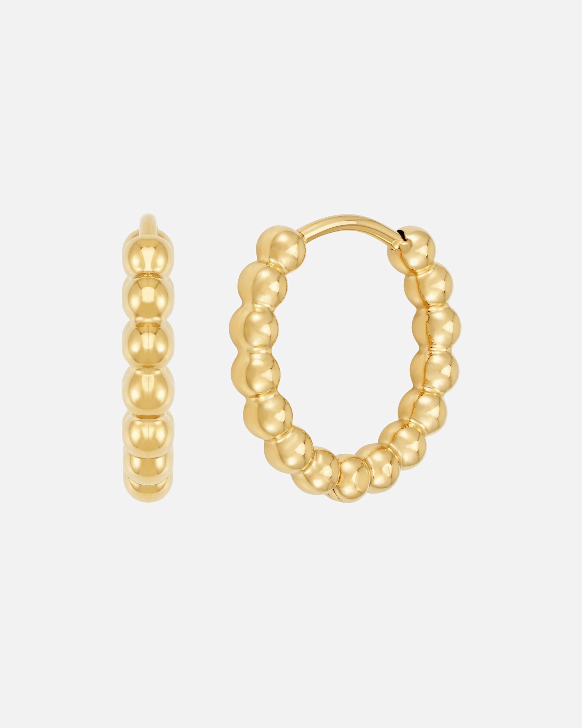 Creolen für Weiblich GOOD.designs Ohrringe allergikerfreundlich Gold