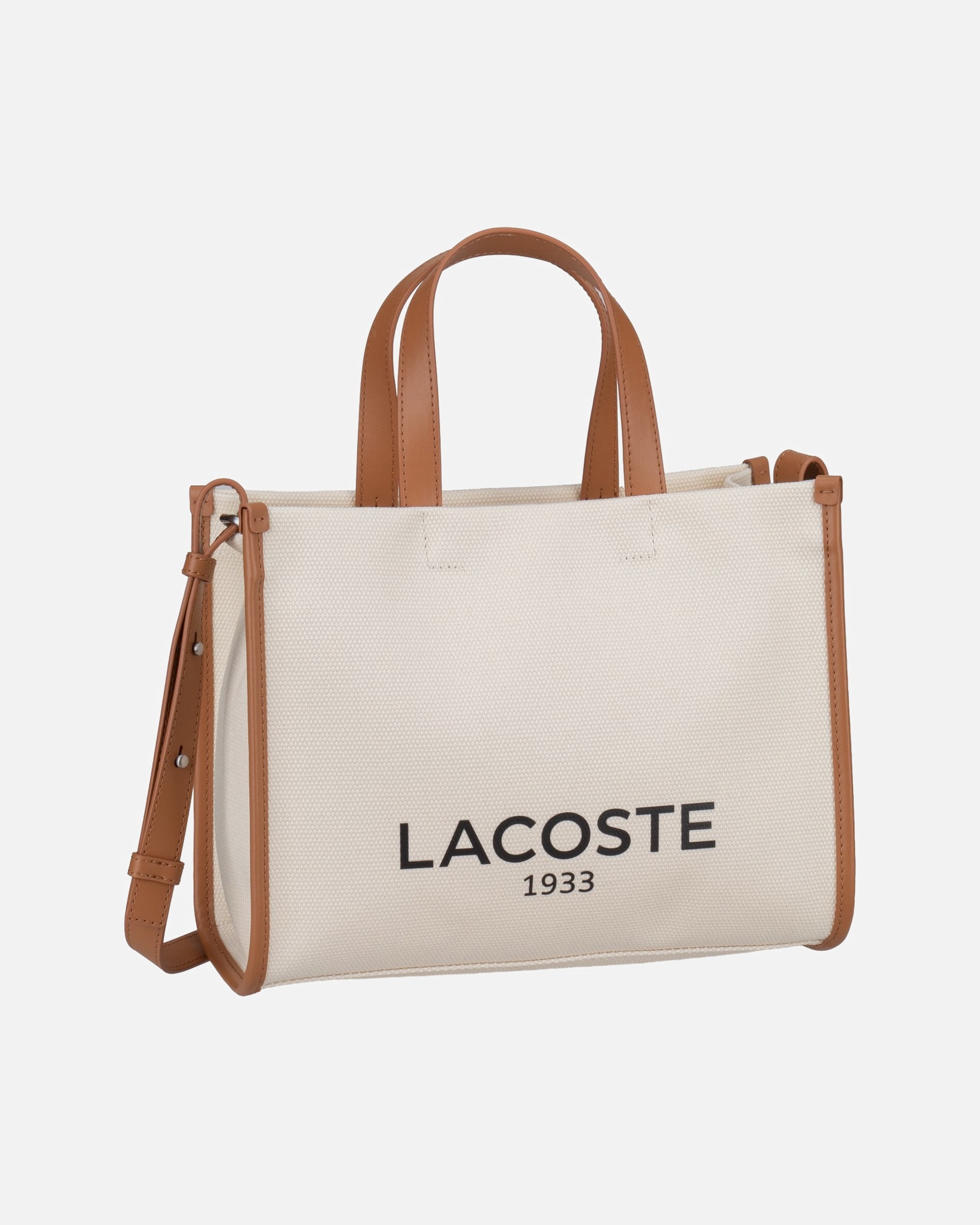 Shopper für Weiblich Lacoste Shopper Heritage Canvas Shopping Natural Tan