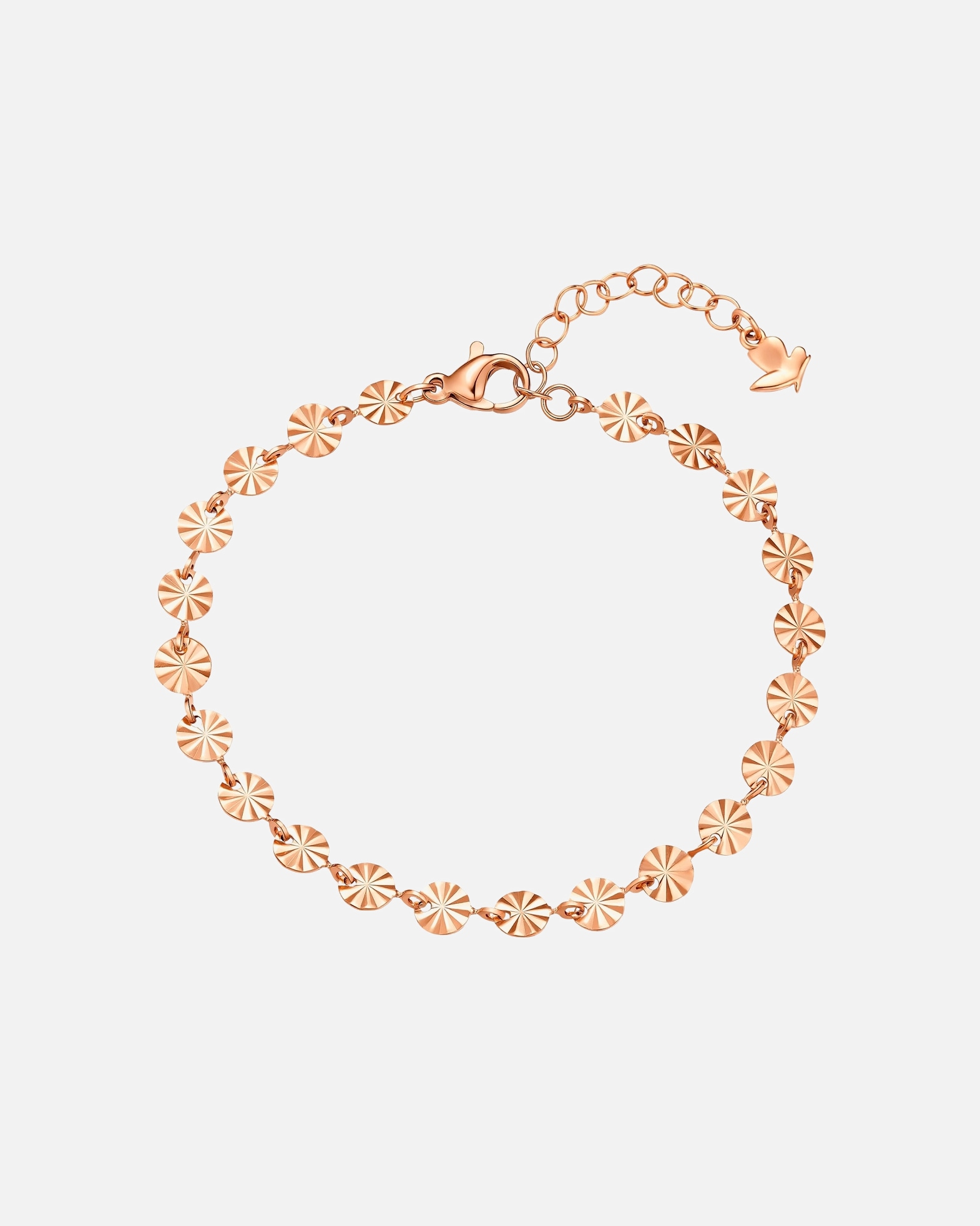 Armband für Weiblich Glanzstücke München Armband aus Edelstahl in Roségold 17,0 cm Basislänge + 3,0 cm Verlängerung