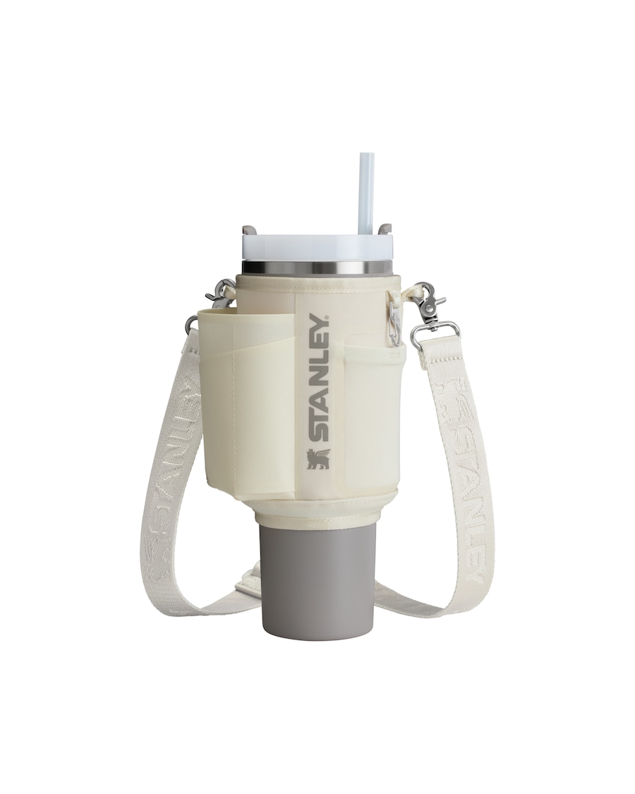 Stanley 1913 Tragetasche für - 1,18L THE QUENCHER H2.0 FLOWSTATE TUMBLER Cream Silber