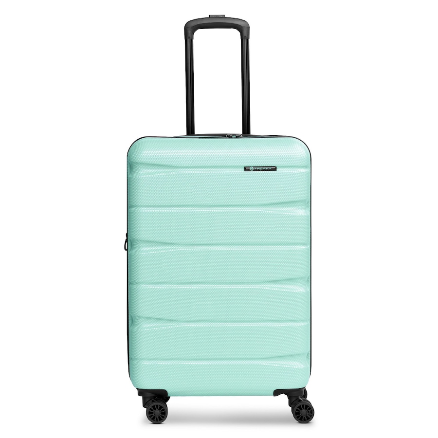 Franky Munich 4.0 4-Rollen Trolley M 66 cm mit Dehnfalte mint shiny Grün Herren