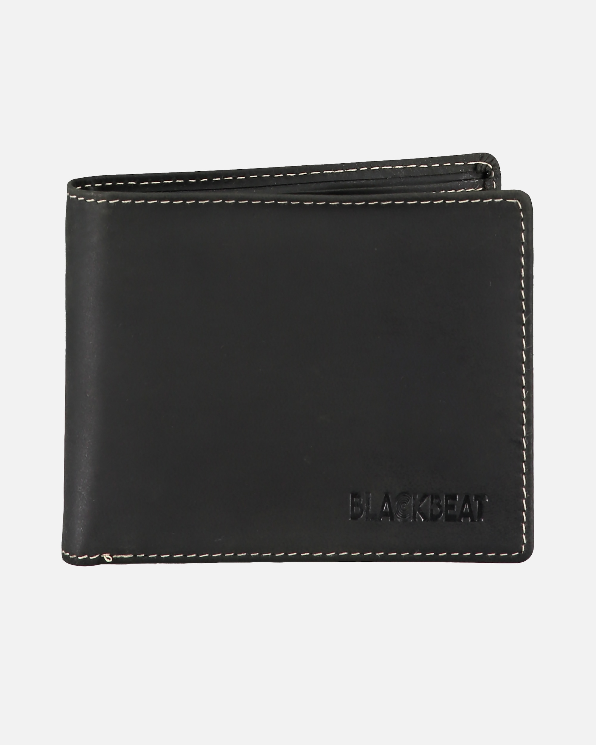 Portemonnaie für Männlich Blackbeat Geldbörse Wesley Vintage Style Schwarz