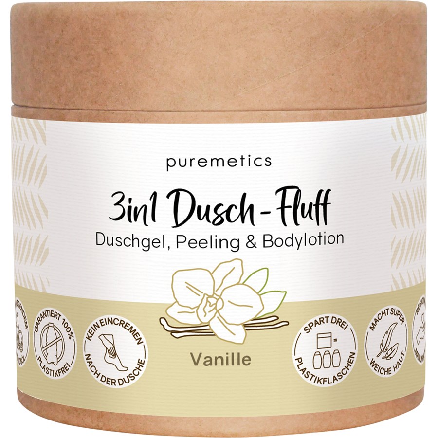 puremetics Dusch-Fluff Vanille 250 g Damen