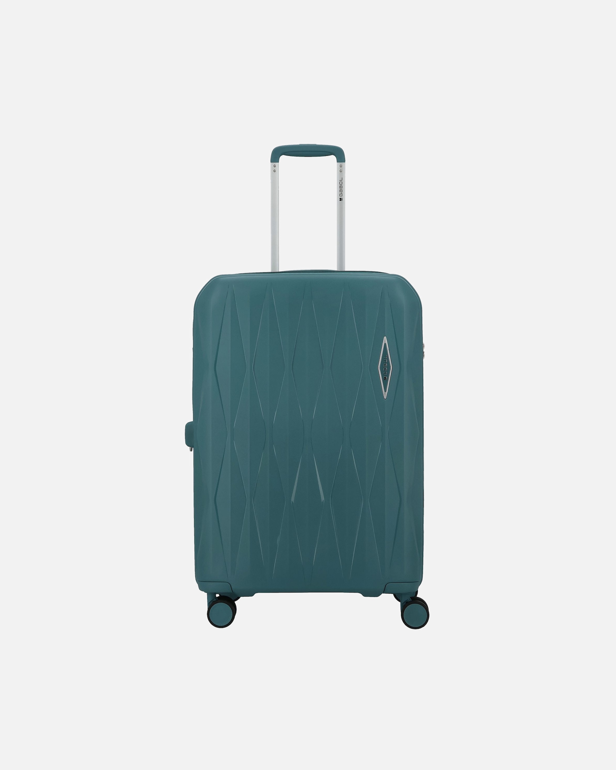 Koffer für Männlich Gabol Infinity 4 Rollen Trolley 66 cm mit Dehnfalte turquesa