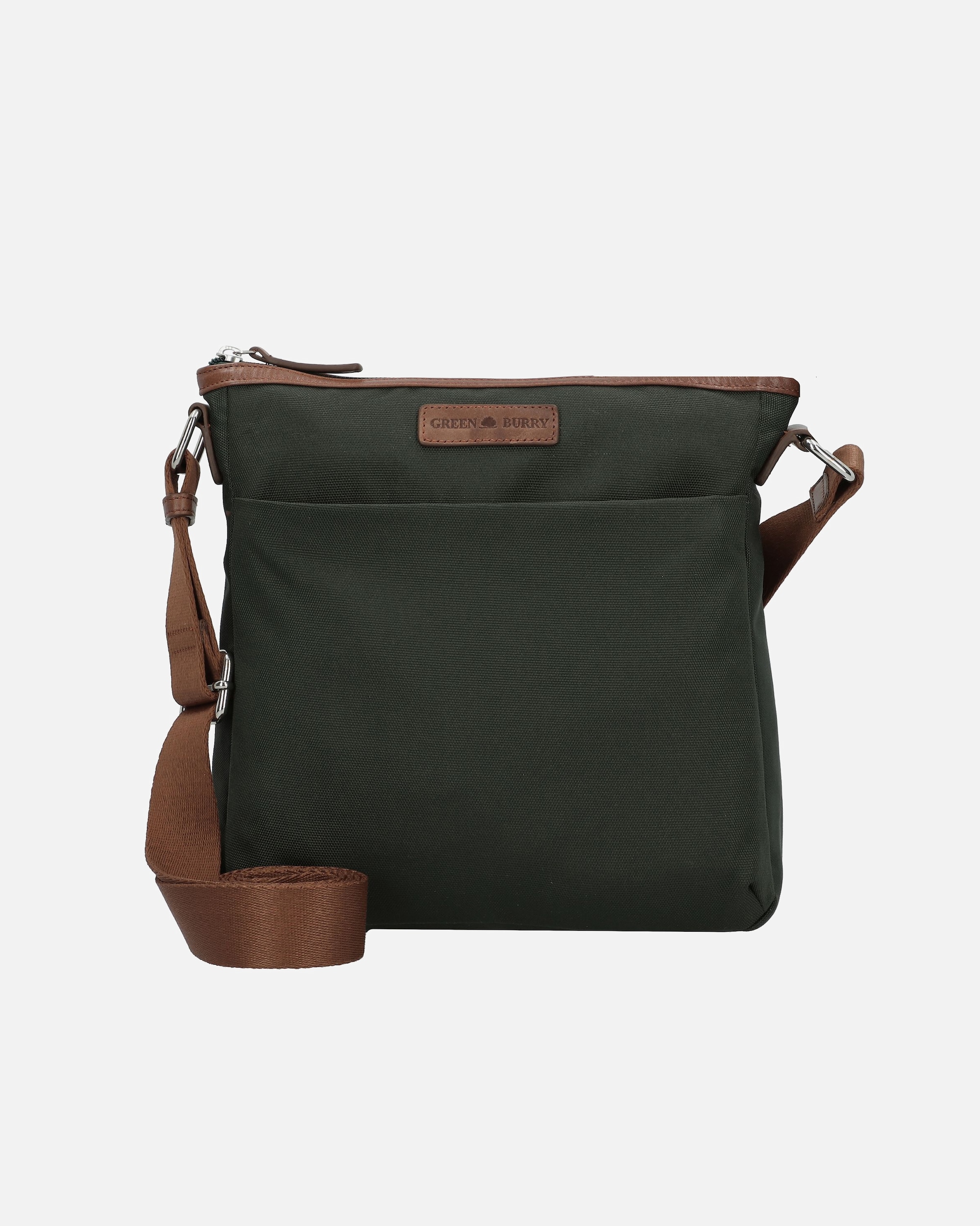Tasche für Weiblich Greenburry Iris Umhängetasche grün