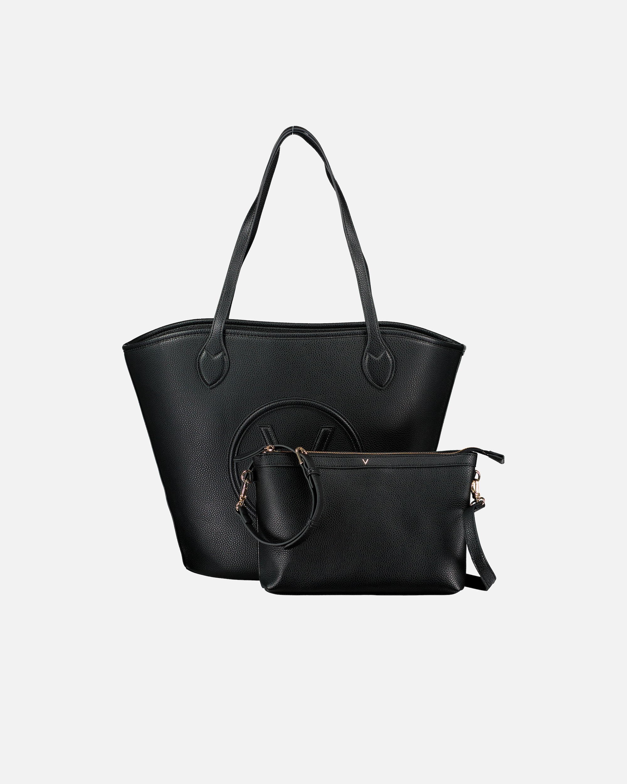 Shopper für Weiblich Valentino Bags Shopper Special Covent mit herausnehmbarer Tasche Nero