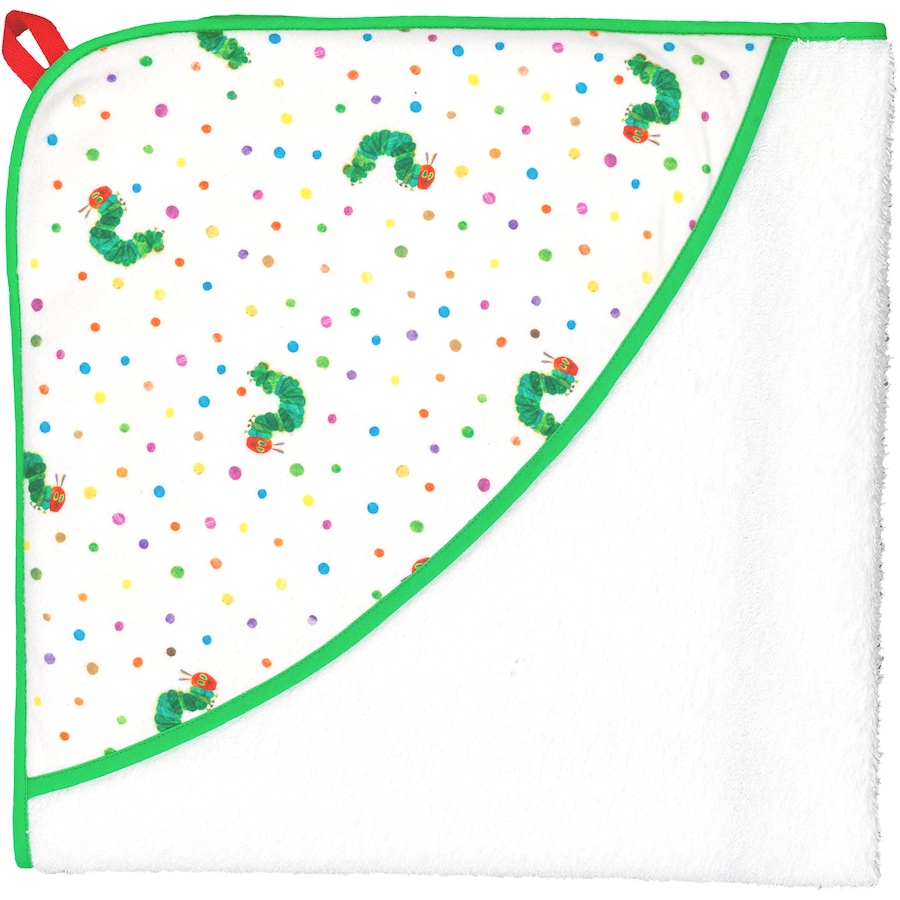 Smithy Kapuzentücher Die kleine Raupe Nimmersatt weiß 100 x cm