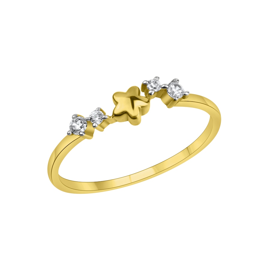 Fascination by Ellen K. Ring 375/- Gold Zirkonia weiß 060 (19,1) Damen