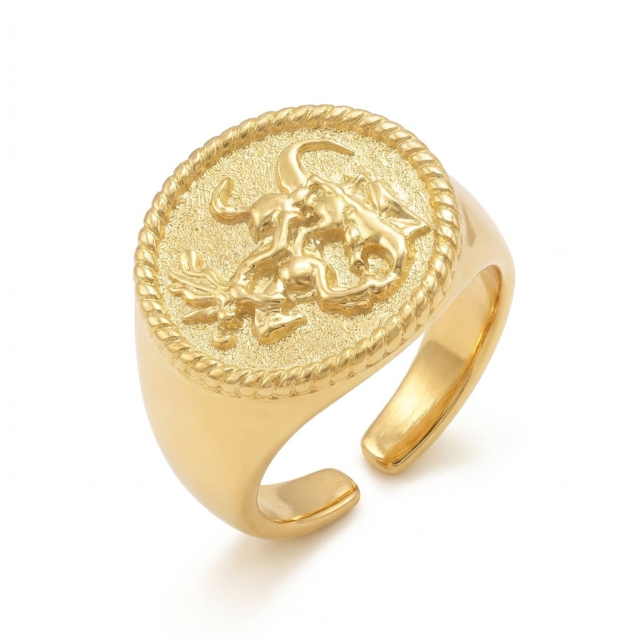 Heideman Ring Rurik Goldfarben Herren